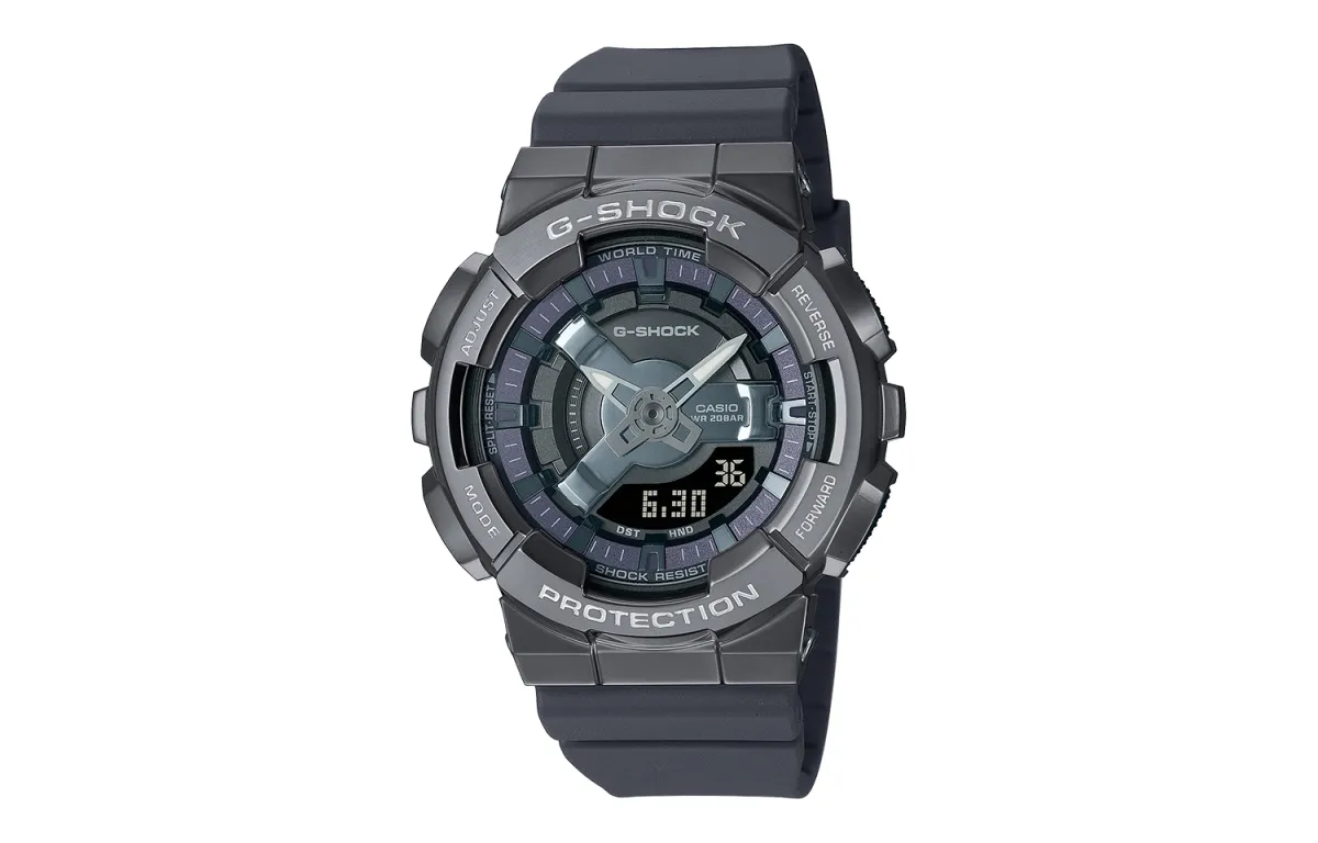 CASIO Women's Full Metal Series Gray Watch GM-S110B-8APR