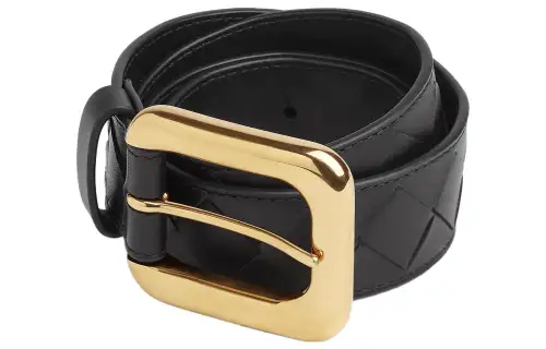 Bottega Veneta Woven Buckle Belt
