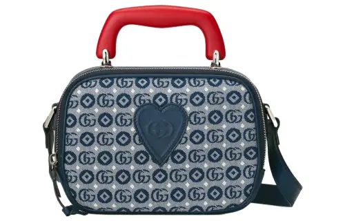 GUCCI GG Cotton Handbag, Shoulder Bag Kids'