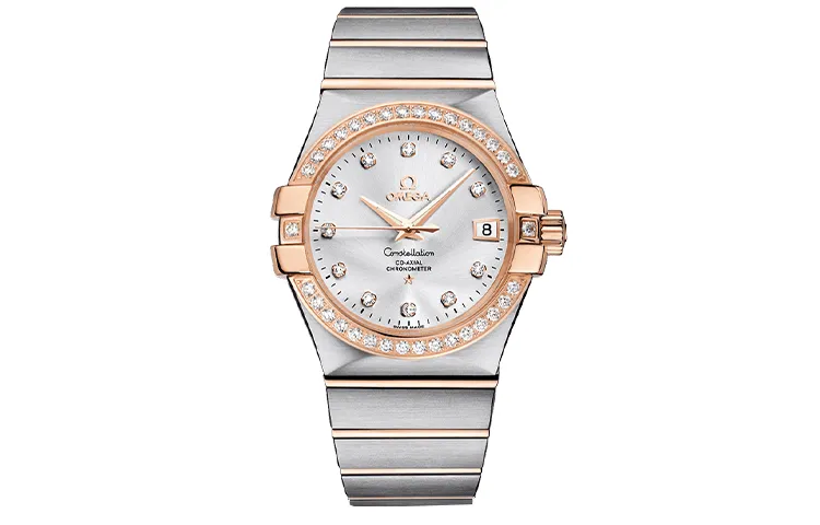 OMEGA Constellation Collection Zodiac Watch Automatic Mechanical Movement 100m Waterproof Unisex Watch 35mm