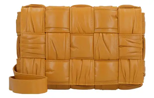 Bottega Veneta CASSETTE Cow Leather Crossbody Bag, Shoulder Bag Women's Brown