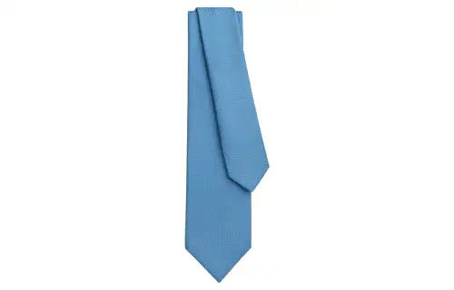 HERMES H24 Ties Men's Denim Blue