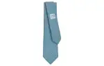 HERMES Glenan Ties Men's Blue