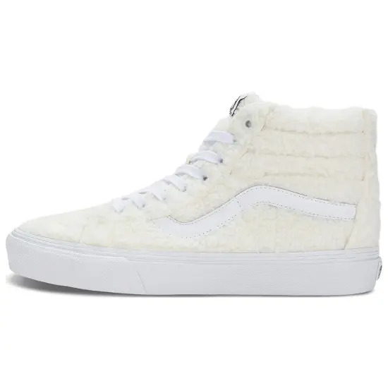 Vans SK8 Skateboarding Shoes Unisex High-top White/Gray