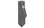 HERMES Ties Men's Dark Gray