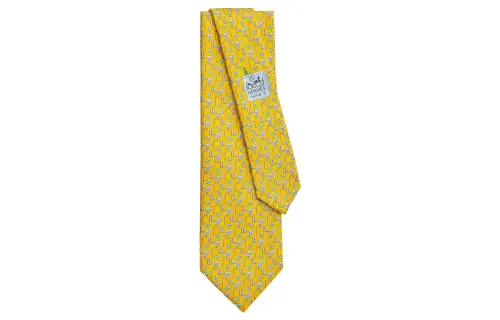 HERMES Ties Men's Yellow