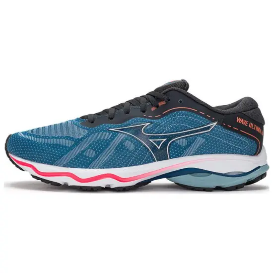 Mizuno Ultima 14 Running Shoes Men Low-Top Blue Black/Red