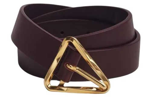 Bottega Veneta Leather Belts Women's Brown Width 2.5cm