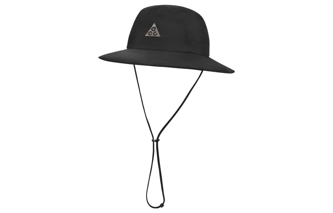 Nike Polyester, Polyamide Bucket Hats Unisex Black