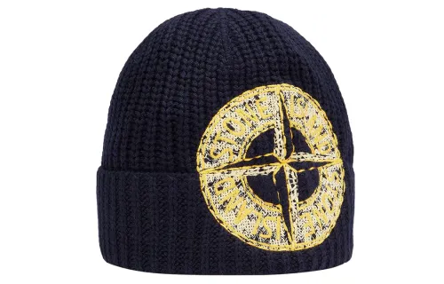 STONE ISLAND Beanies Unisex Black