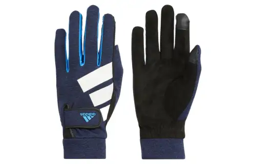 Adidas Polyester, Polyurethane Sports Gloves Men's Blue