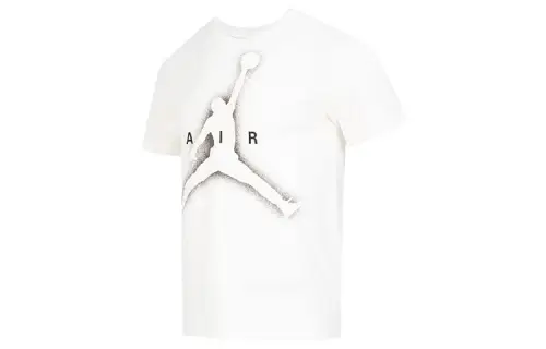 Jordan As M J Ess Graphic Ss Crew Sports Basketball Training Casual Breathable Round Neck Short Sleeve T-Shirt Men's White