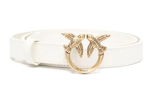 PINKO Love Bird Plaque Buckle Belt