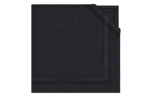 DIOR Knit Scarves Women's Black