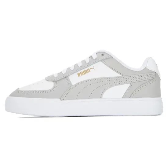 PUMA Caven Skateboarding Shoes Unisex Low-top White/Gray