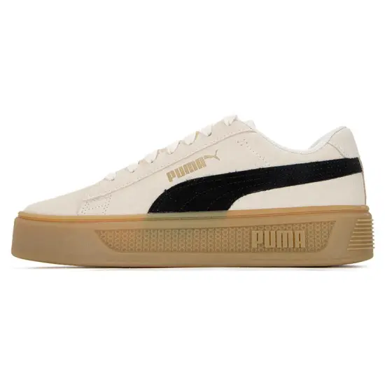 Puma Women's Smash Platform V3 'Pristine Black Gum'