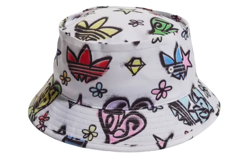 Adidas Graffiti-print Bucket Hat