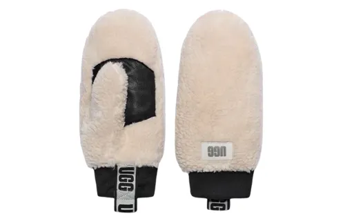 UGG Knit Gloves Women's Ecru