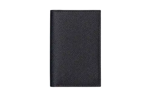 HERMES MC² Euclide Epsom Calfskin Coin Purse, Card Holder Regular Men's 76 Bleu Indigo