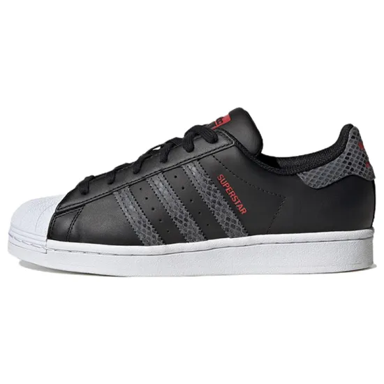 Superstar Women's Adidas Originals 'Black White Snakeskin' Women's