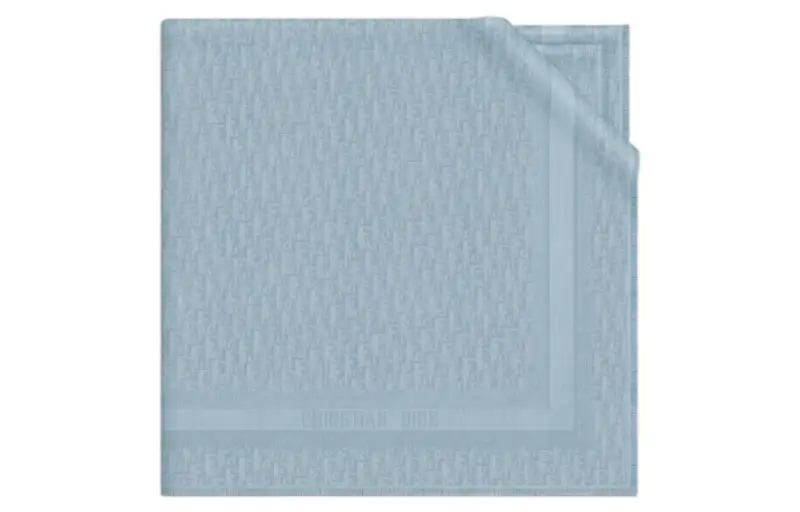 DIOR Knit Scarves Women's Blue