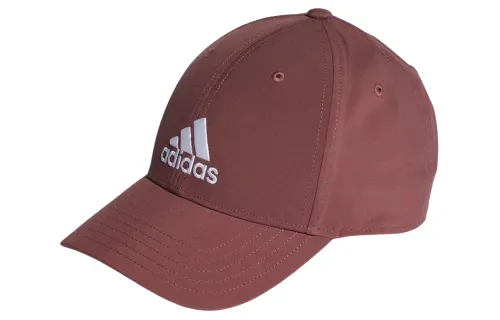 Adidas Polyester Baseball Caps Unisex Dark Red