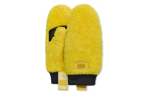UGG Knit Gloves Women's Yellow