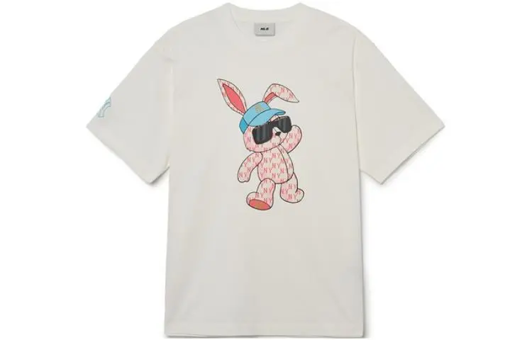 MLB SS23 Set-in Sleeve T-Shirt Unisex White