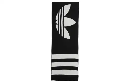 Adidas Originals Polyester Knit Scarves Unisex Black