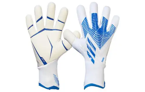 Adidas Polyester, Elastane, Polyamide Sports Gloves Unisex White/Blue