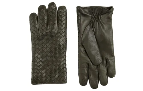 Bottega Veneta Gloves Men's Dark Green