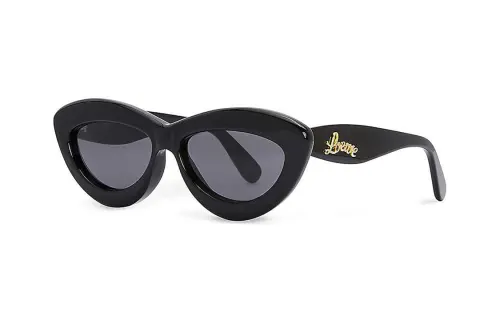 LOEWE Plate Frame Cat Eye Sunglasses Women's