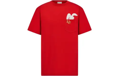 DIOR X Erl Relaxed Fit T Shirt