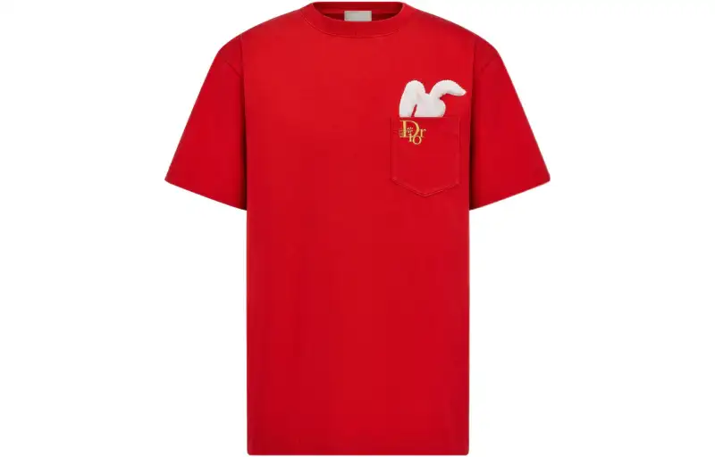 DIOR X Erl Relaxed Fit T Shirt
