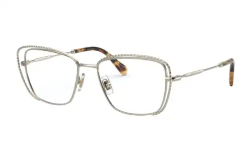 MIU MIU Prescription Glasses Women's Silver