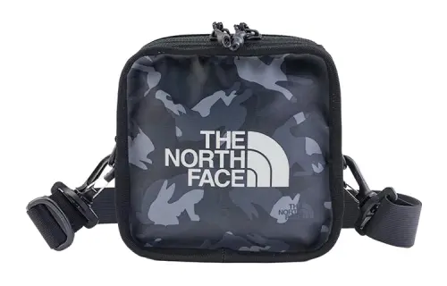THE NORTH FACE 2.5L Shoulder Bag, Crossbody Bag, Outdoor Bag Polyester Multicolor Black Unisex