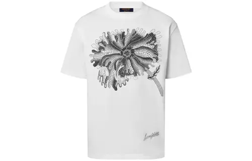 LOUIS VUITTON X Yayoi Kusama Psychedelic Flower Regular T Shirt