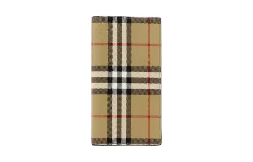 Burberry Vintage Check Continental Wallet Beige