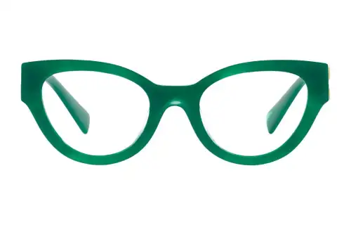 MIU MIU Prescription Glasses Women's Green