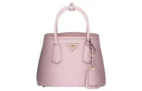 PRADA Leather Tote Bag, Shopping Bag, Handbag Mini Women's Pink
