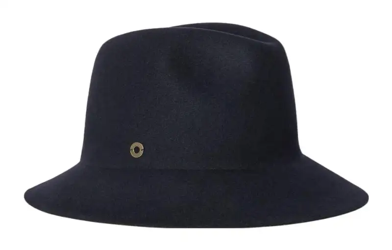 Loro Piana Rabbit Fur Top Hats Women's Blue