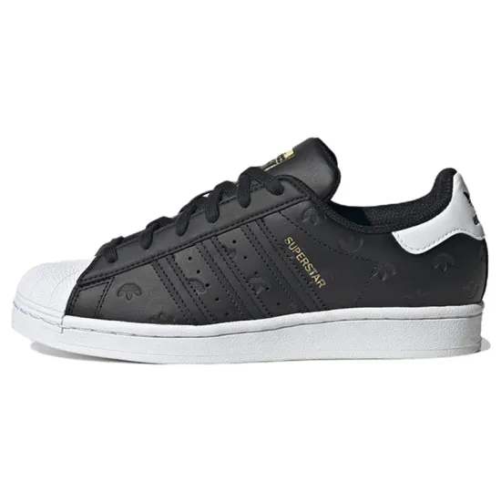 Adidas Originals Superstar All Over Trefoil Black White Women's