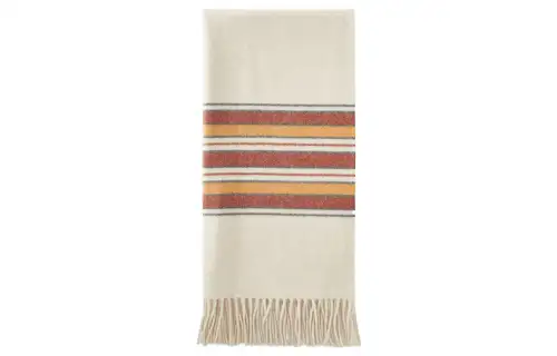 Loro Piana Knit Scarves Men's Ecru