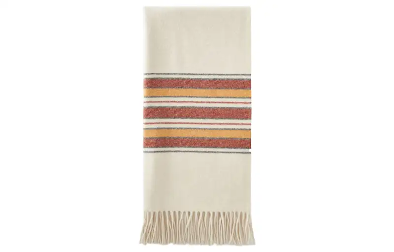 Loro Piana Knit Scarves Men's Ecru