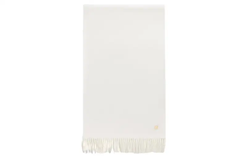 Loro Piana Knit Scarves Women's White