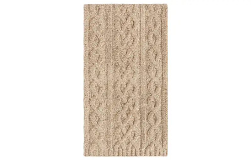 Loro Piana Knit Scarves Men's Khaki