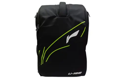 Li Ning Fabric Badminton Racket Bag Backpack Regular Unisex Black