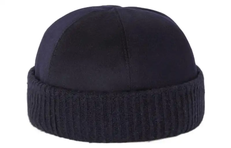 Loro Piana Logo Patch Knitted Beanie