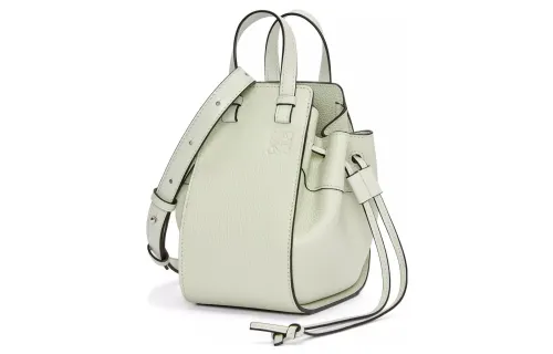 LOEWE Hammock Grain Calfskin Shoulder Bag, Crossbody Bag, Handbag Mini Women's Light Celadon