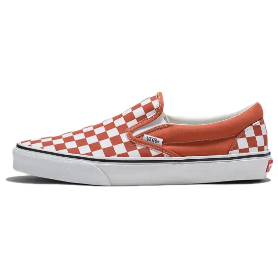 Vans Slip-On Classic 'Checkerboard - Burnt Ochre'